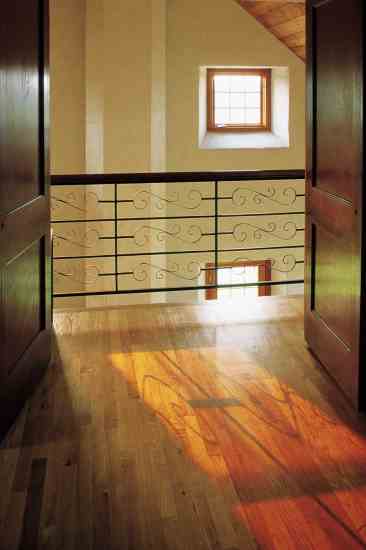 Maureen and James can refinish the hardwood under their carpet.